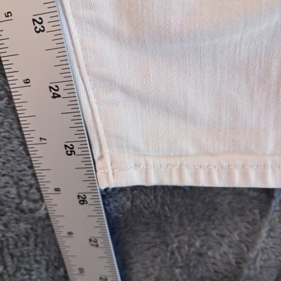 J Brand Skinny Jeans Women’s White Size 25 High Rise Stretch Denim - Picture 10 of 14